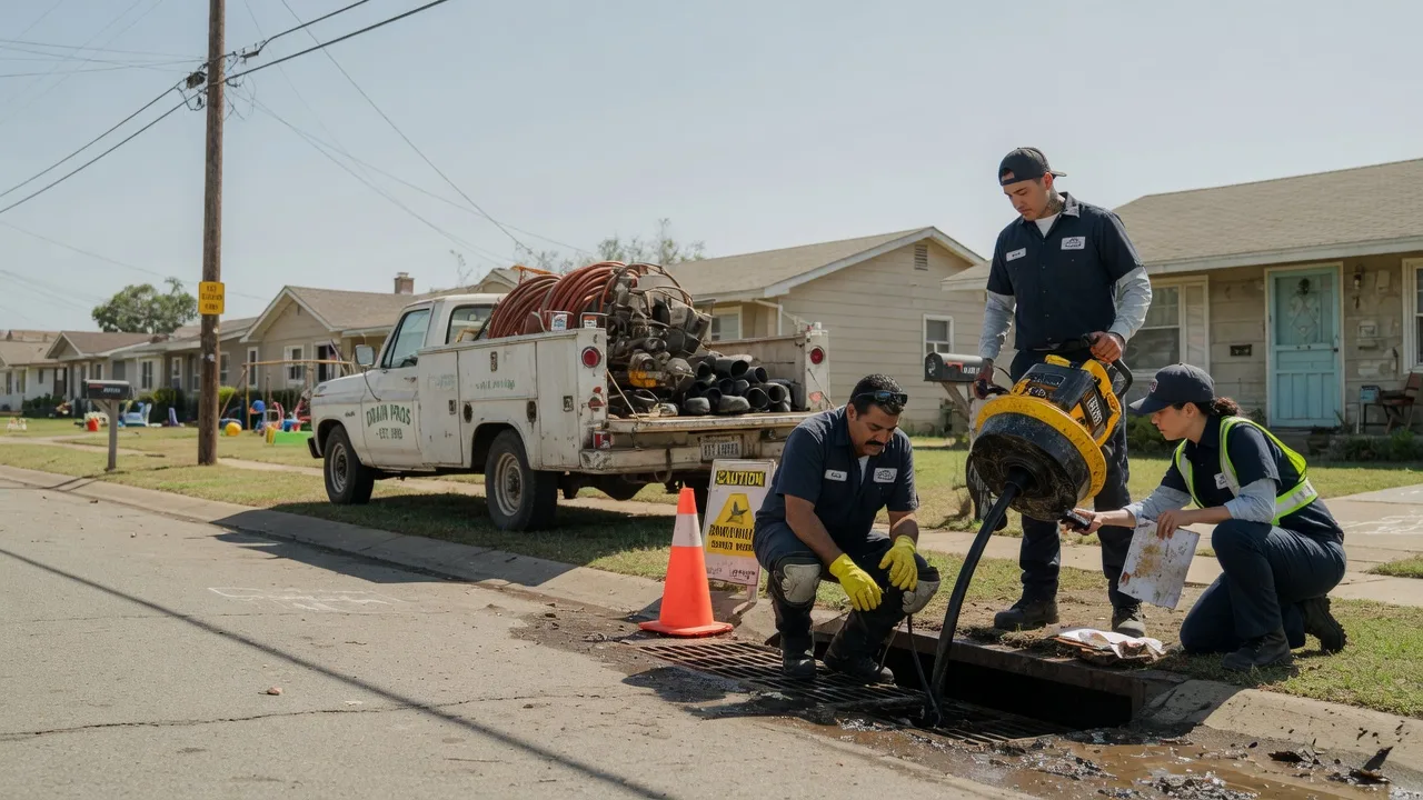 Drain Cleaning in Jewett, TX near me
